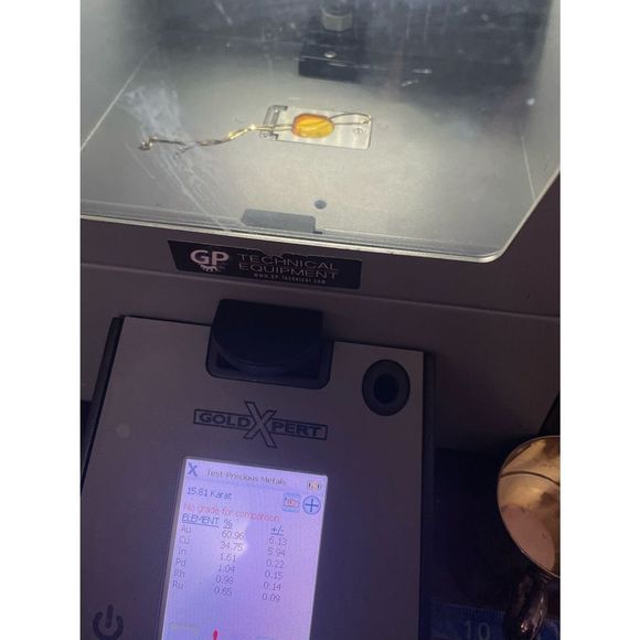 SOLD! 14k yellow gold diamond anklet - Picture 3 of 6